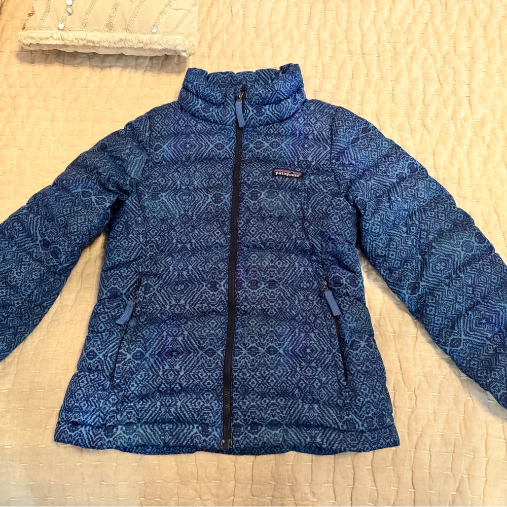 Patagonia Blue Geometric Jacket